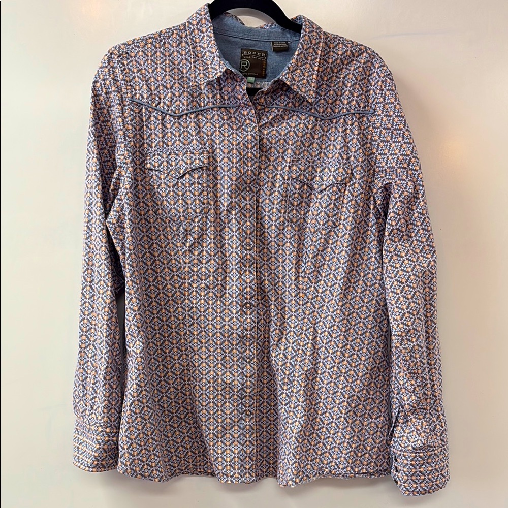 Roper Blue Denim Shirt